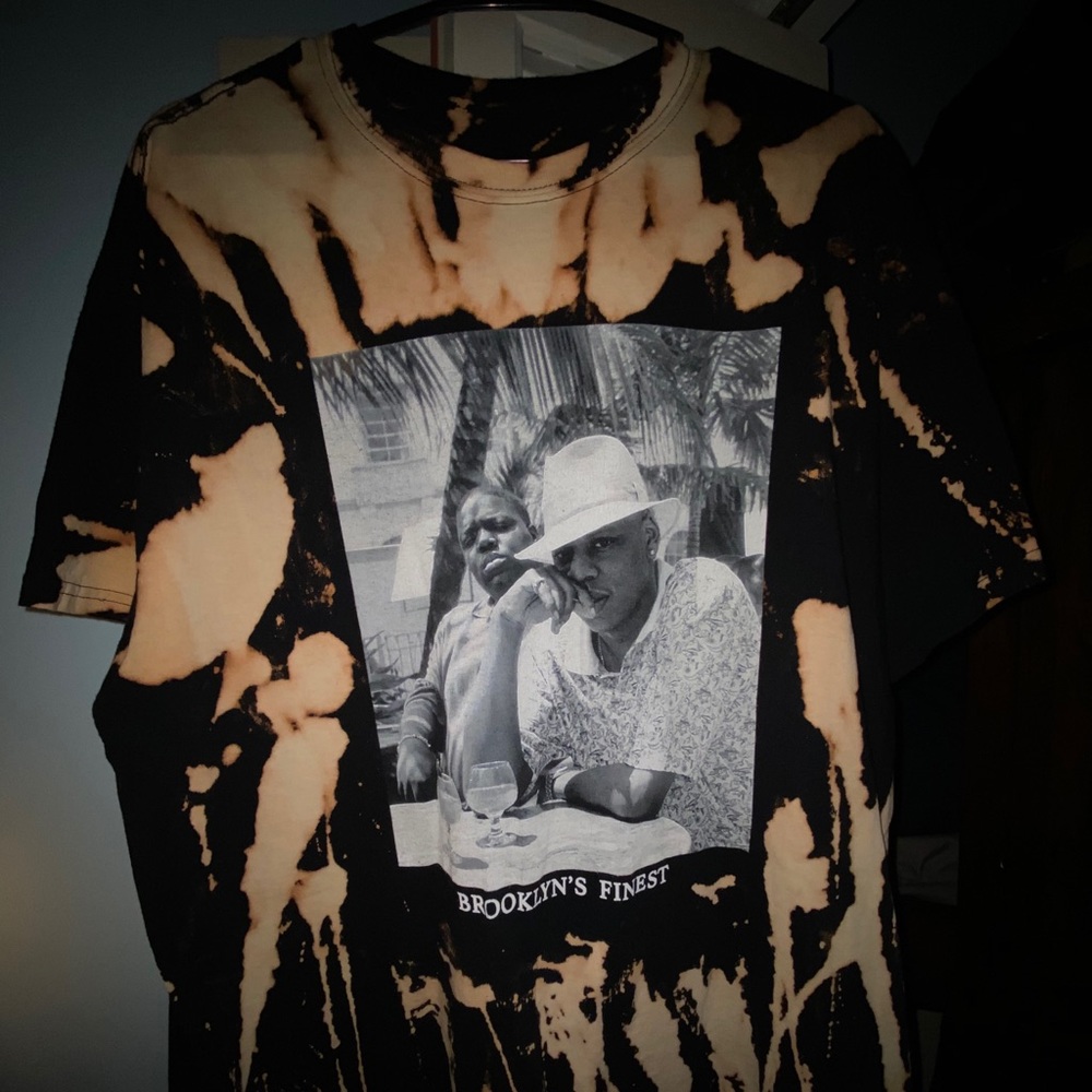 Customized Jay-Z and Biggie shirt